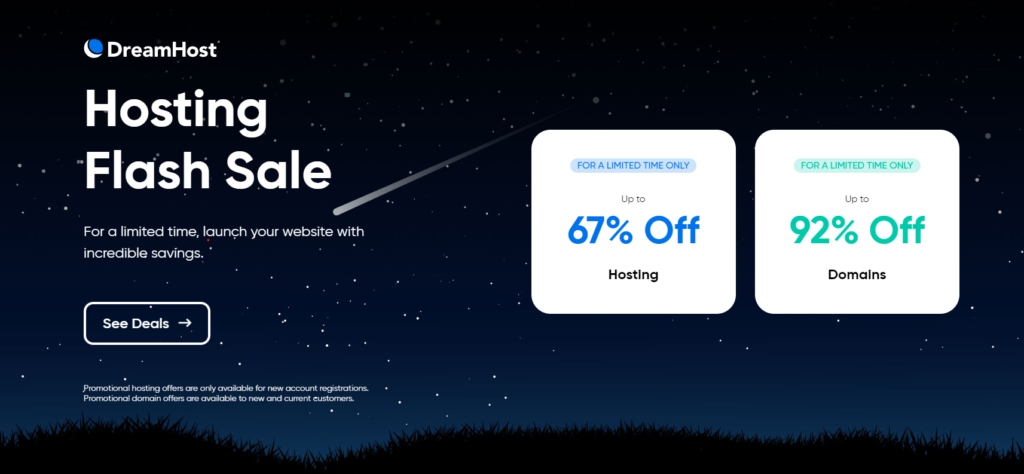 dream host saas pricing page